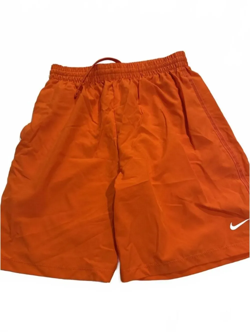 Nike Orange DRI-FIT Woven Shorts - Kids XL